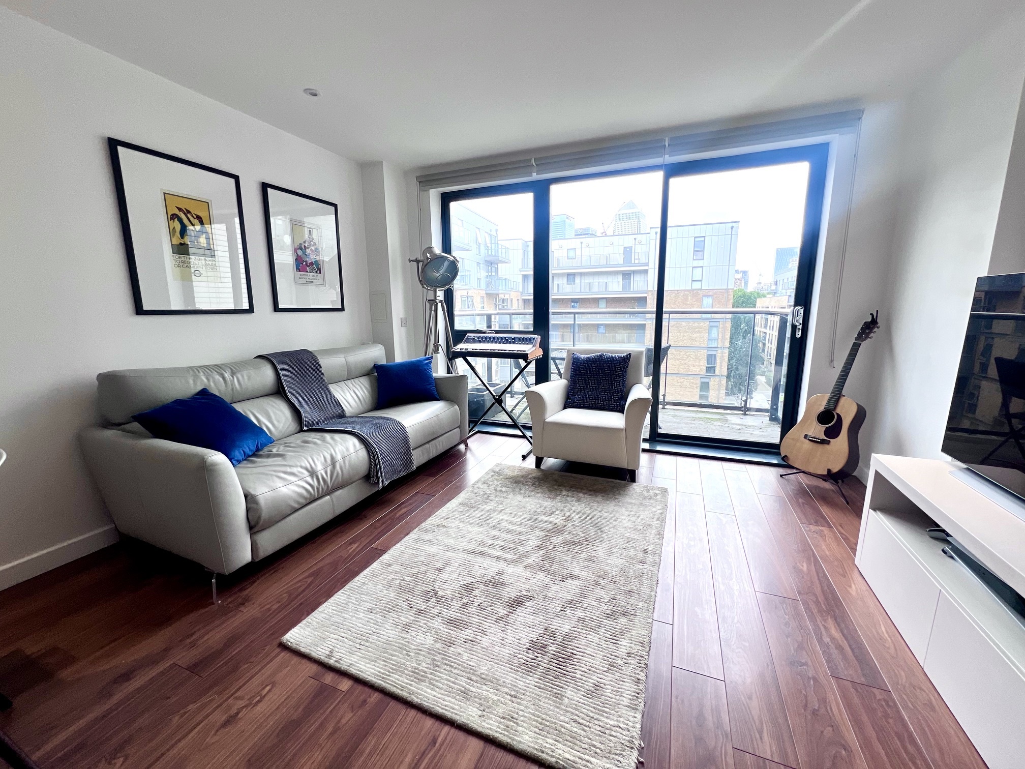 Living room, Canary Wharf E14